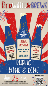 Red, White, & Brews Flyer Red, White, & Brews Flyer